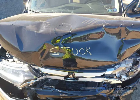 2016 Mitsubishi Outlander Es/Se/Sel from USA, damaged, VIN JA4AZ3A33GZ008081